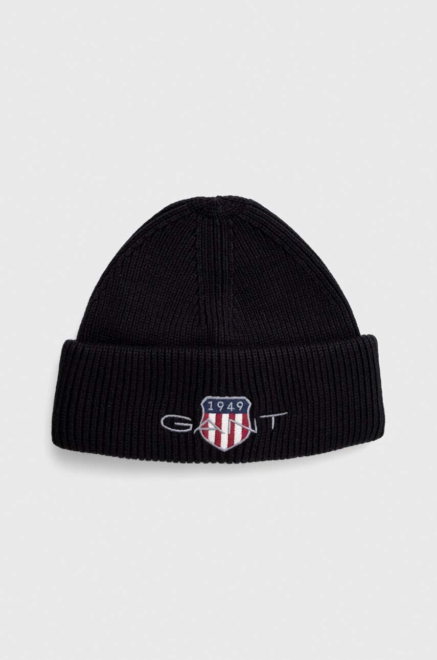 

Кепка Gant из смесовой шерсти, черный