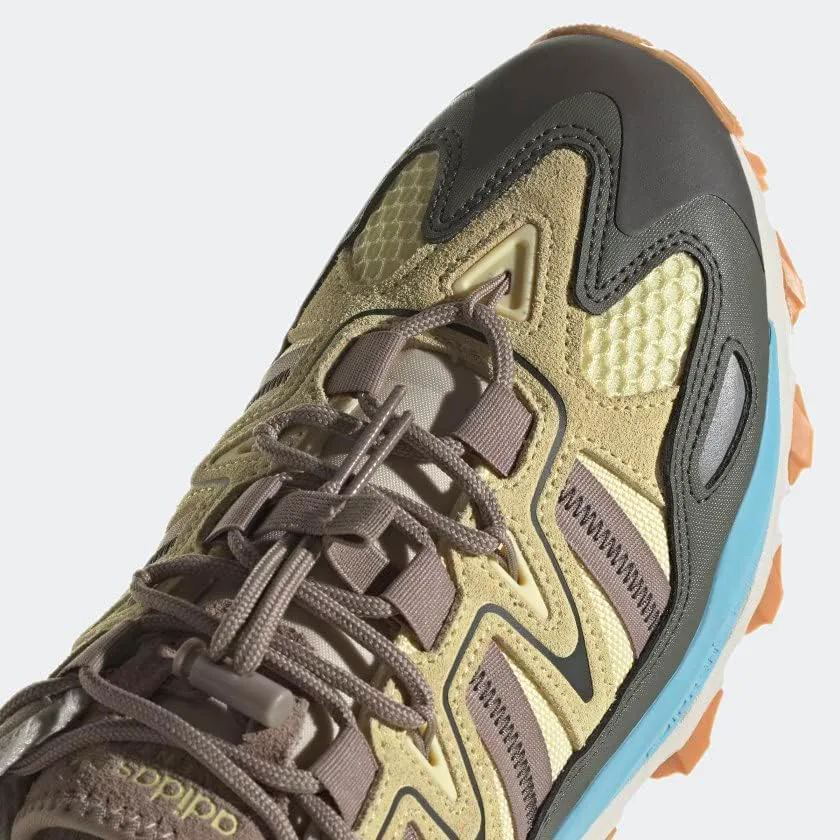 Мужские кроссовки Adidas Originals Hyperturf, желтый/синий/оливковый/мультиколор/красный — фото 2