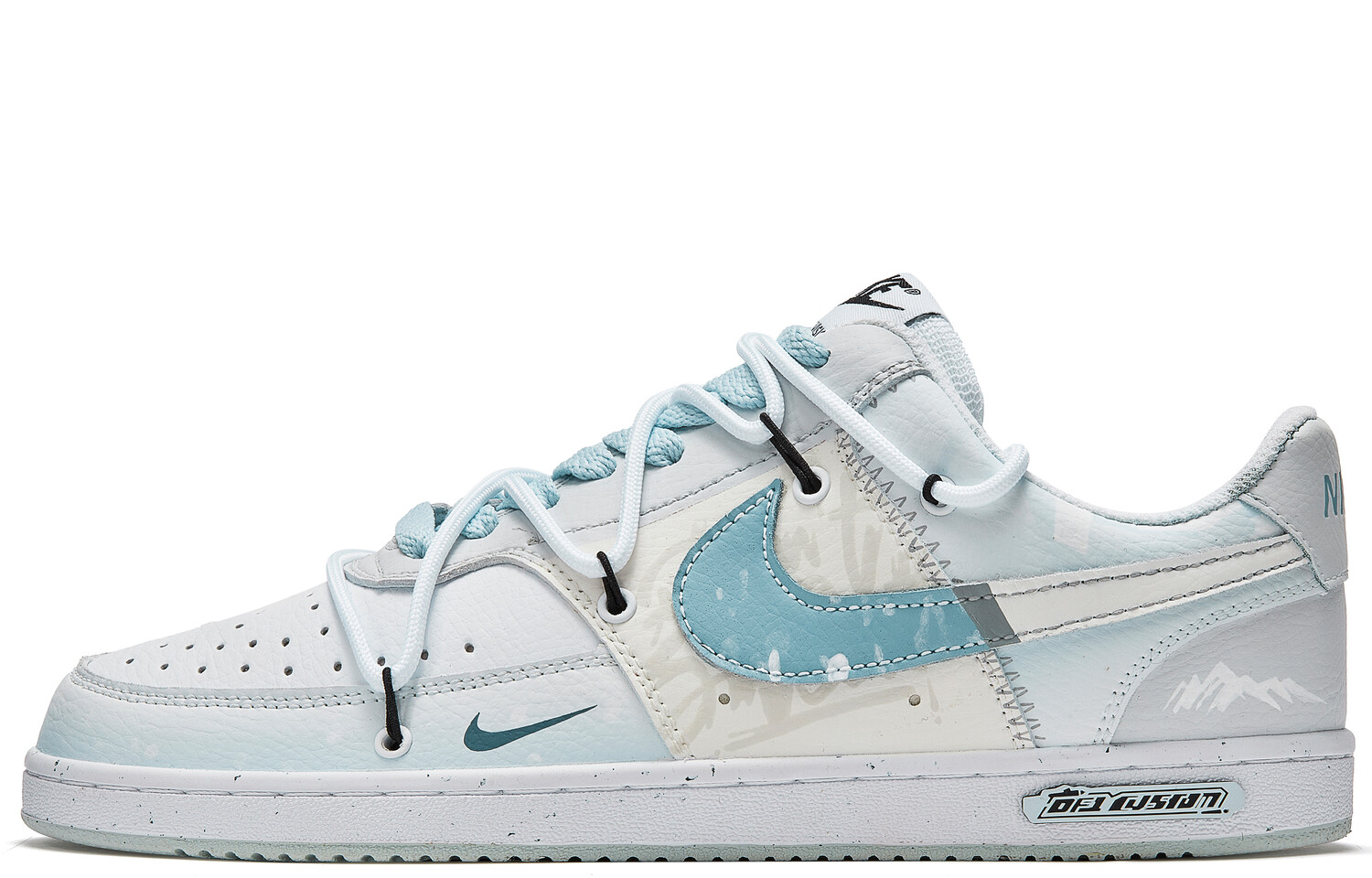 

Мужские кроссовки для скейтбординга Nike Court Vision 1, Beige/Blue