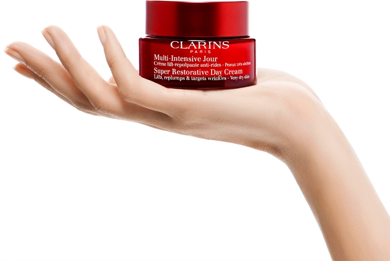 Крем для лица SPF CLARINS Супервосстанавливающий дневной для сухой и очень сухой кожи — фото 3