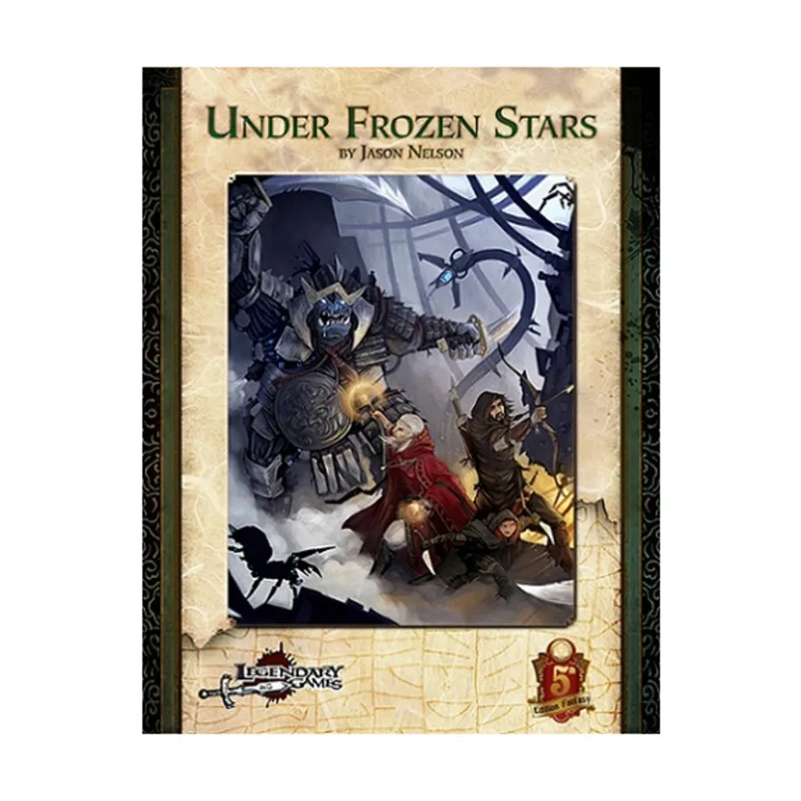 

Under Frozen Stars (5E), Dungeons & Dragons (5th Edition) - Adventures & Modules (Legendary Games), мягкая обложка