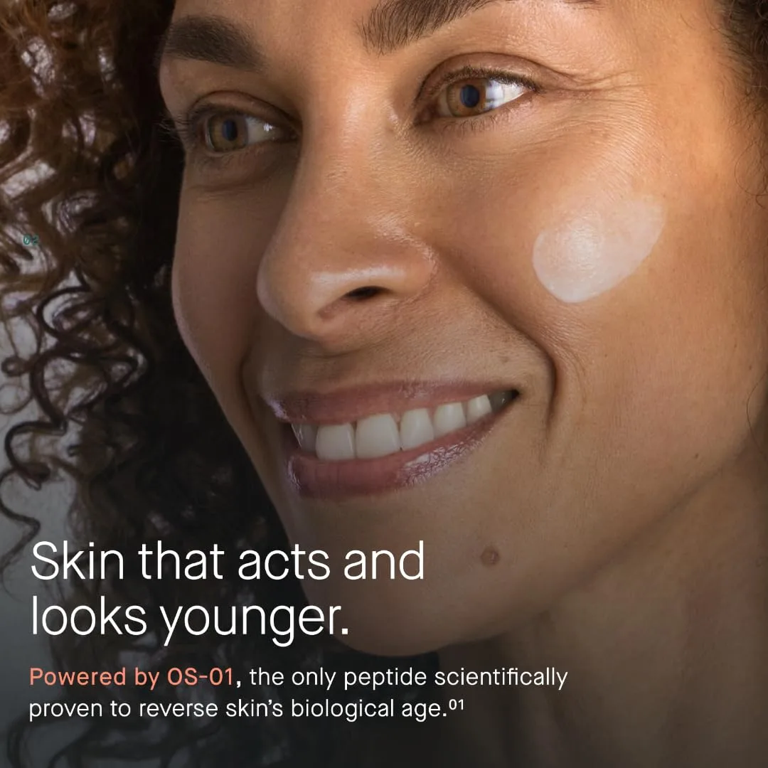 Крем для лица Oneskin — FACE OS-01 Пептидная добавка для наружного применения | Увлажняющий для омоложения кожи | — фото 3