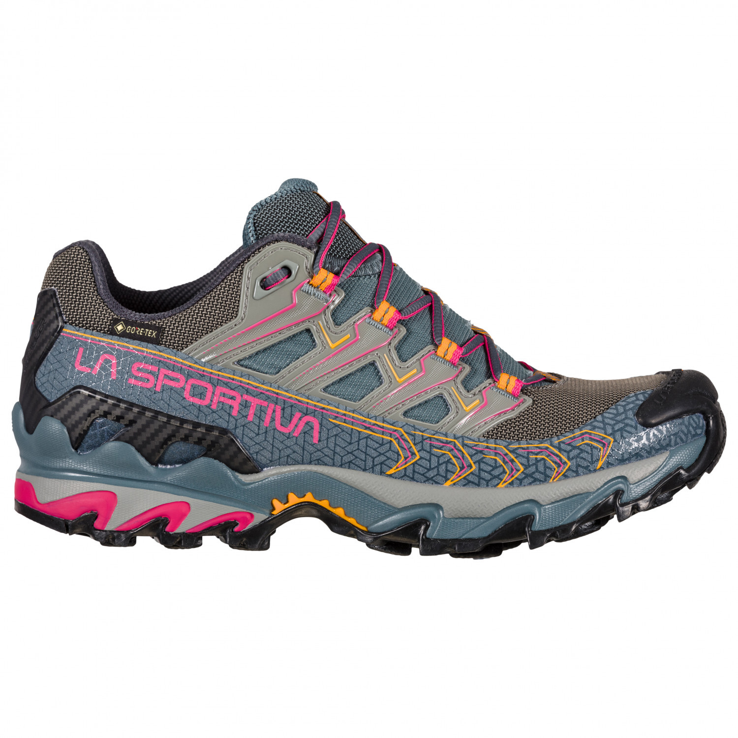 

Кроссовки для бега по пересеченной местности La Sportiva Women's Ultra Raptor II GTX, цвет Slate/Sorbet, Серый, Кроссовки для бега по пересеченной местности La Sportiva Women's Ultra Raptor II GTX, цвет Slate/Sorbet