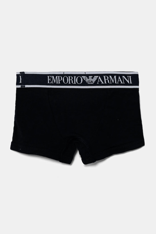 Детские боксеры 2 шт Emporio Armani, темно-синий — фото 3