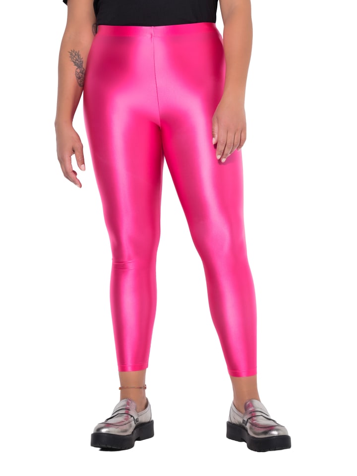 

Angel of Style Леггинсы неоново-ягодного цвета