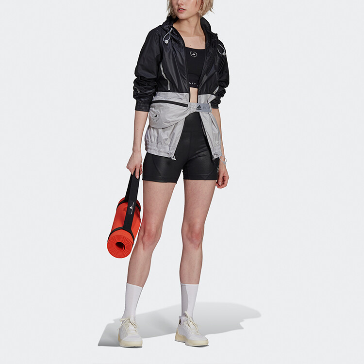 Stella McCartney Куртка женская черная Adidas — фото 2