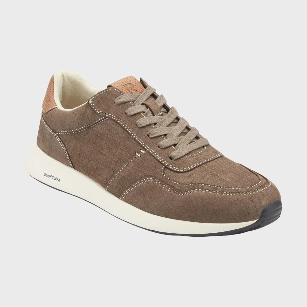 Мужские низкие кроссовки Duofoam Phelan Ubal средне-коричневые от Rockport