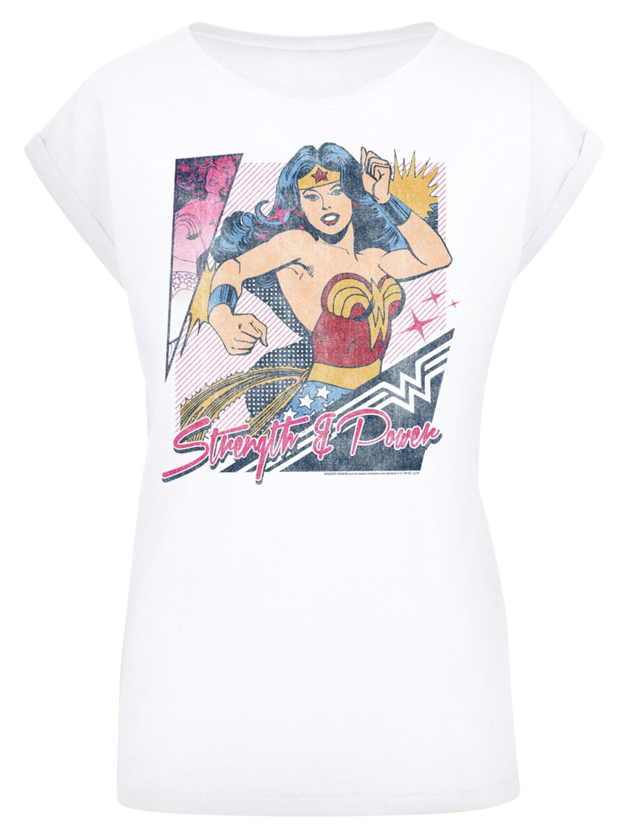 

Рубашка F4NT4STIC DC Comics Wonder Woman Strength & Power, белый