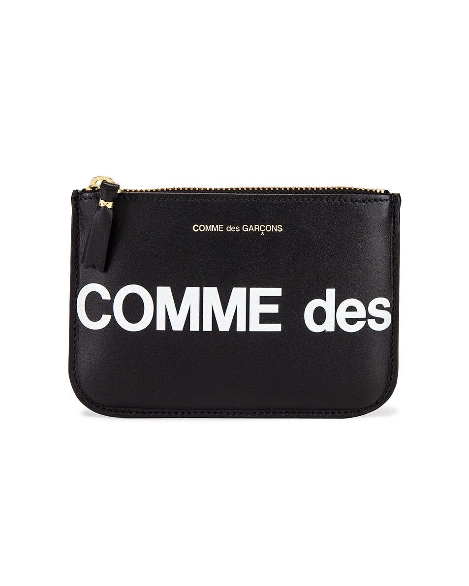 

Кошелек Comme des Garçons Huge Logo, черный