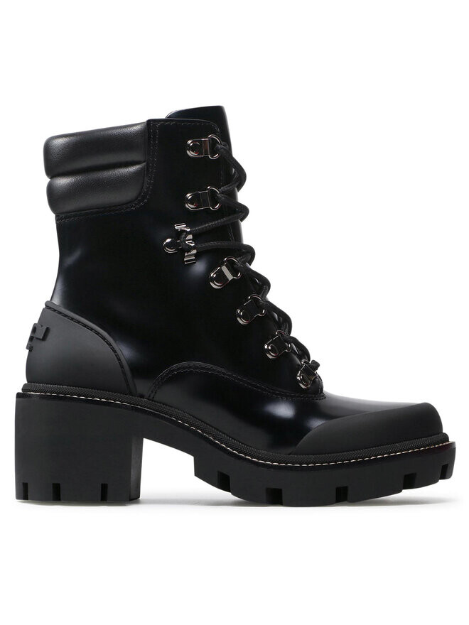 

Ботильоны на блочном каблуке Lug Sole Hiker Ankle Boot Tory Burch, черный