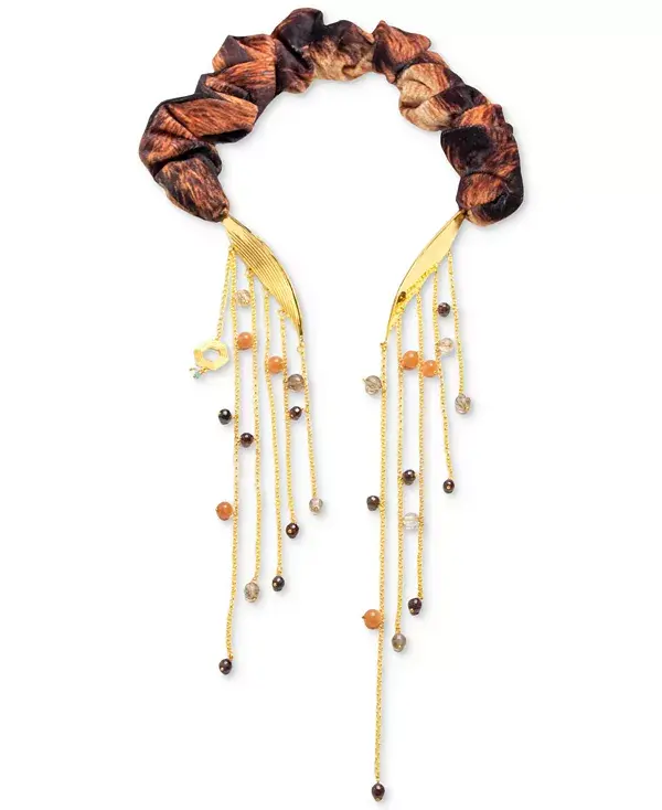 

Ожерелье с подвеской Lyorna, покрытое 18-каратным золотом, 13-1/2 дюйма Nectar Nectar New York, gld