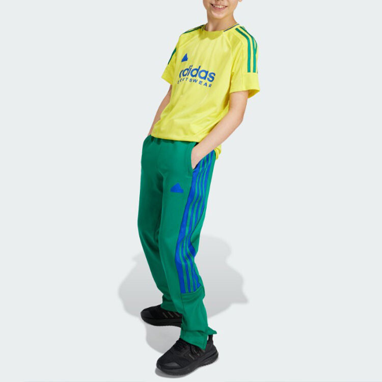 Детская футболка Adidas, цвет Lemon — фото 2