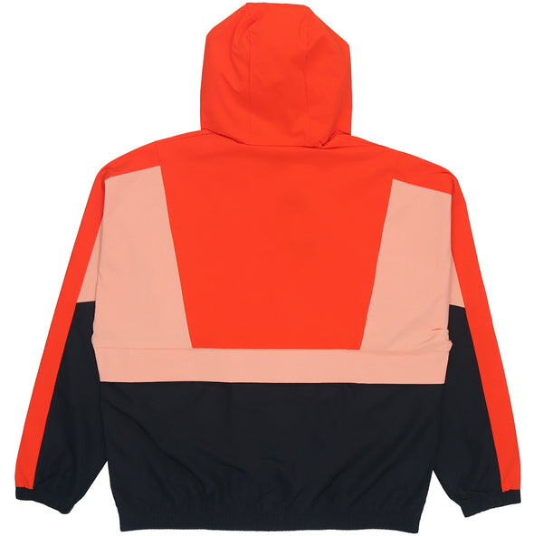 Куртка adidas Loose Logo Casual Contrasting Colors Woven Windproof Hooded Jacket Orange, оранжевый — фото 2