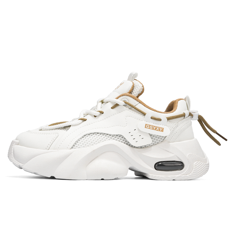 

Sportful Скользоустойчивые износостойкие дышащие низкие повседневные туфли для мужчин с эффектом увеличения роста белый хаки, цвет White Khaki