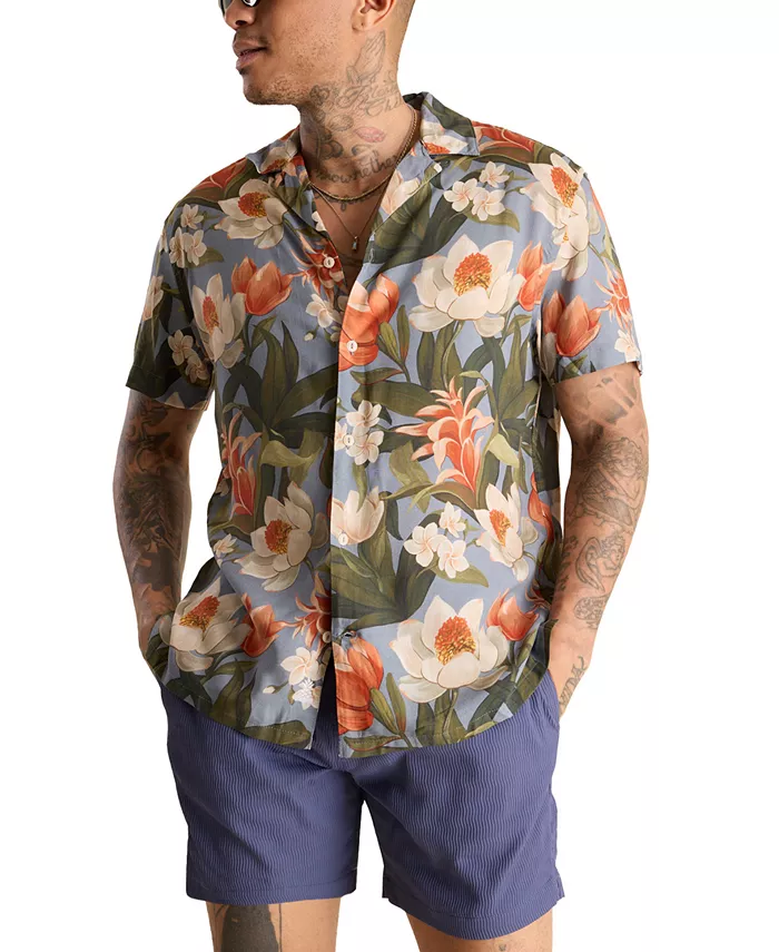 

Мужская рубашка Georgia Floral Sunday Chubbies, синий