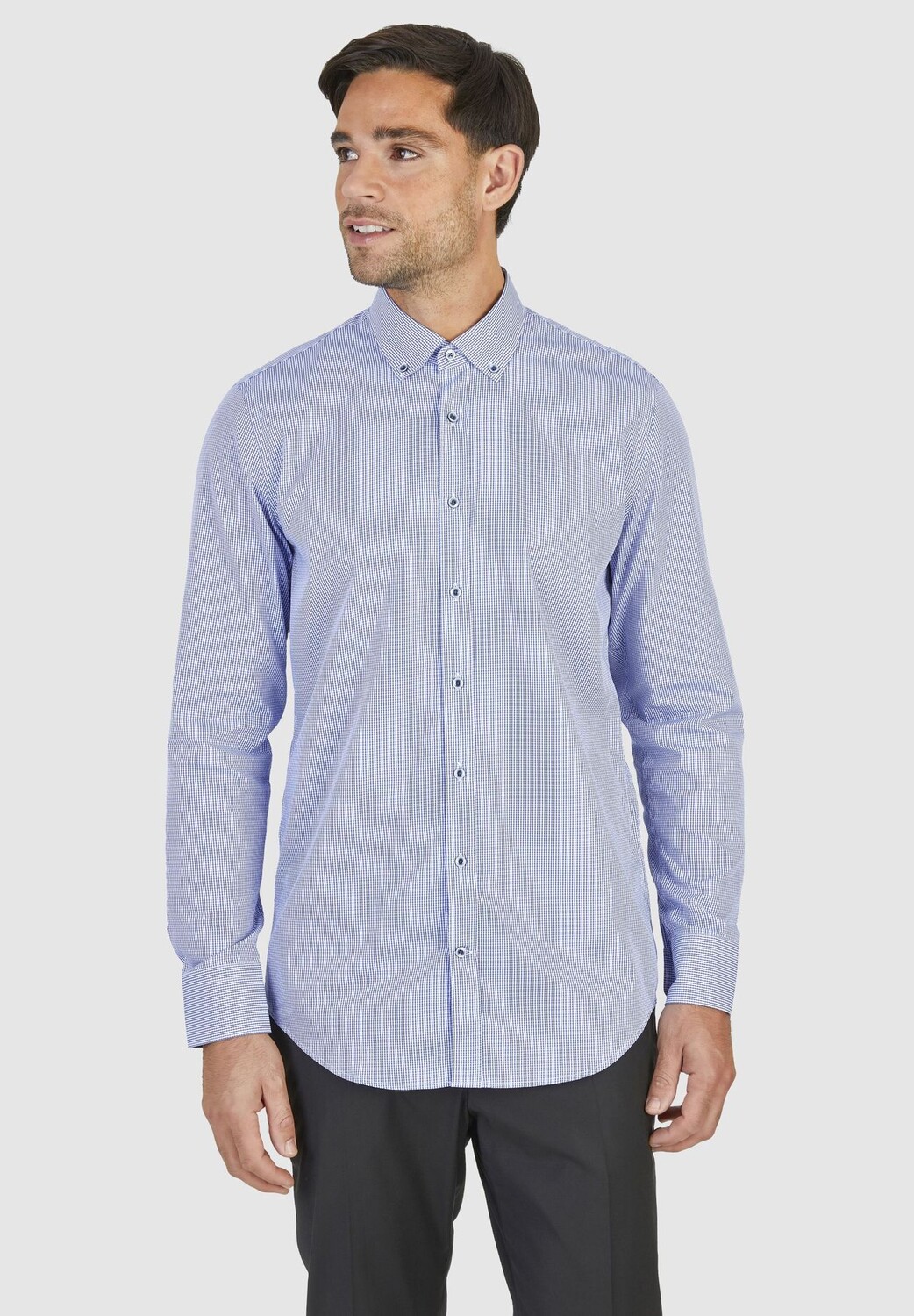 

Деловая рубашка HECHTER PARIS, цвет Royal Blue