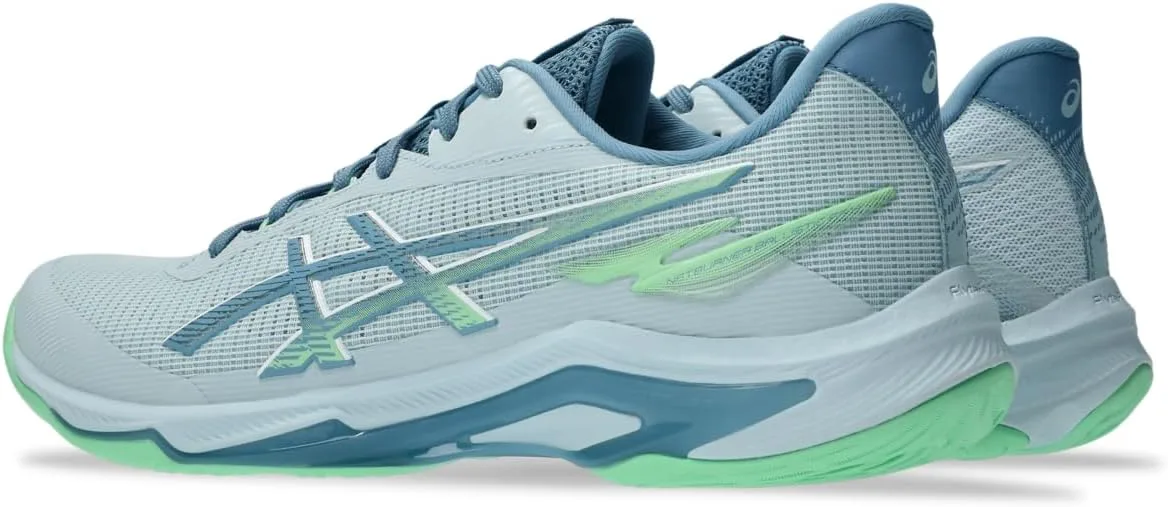 Мужские кроссовки ASICS Netburner Ballistic FF 4, серый/синий — фото 3