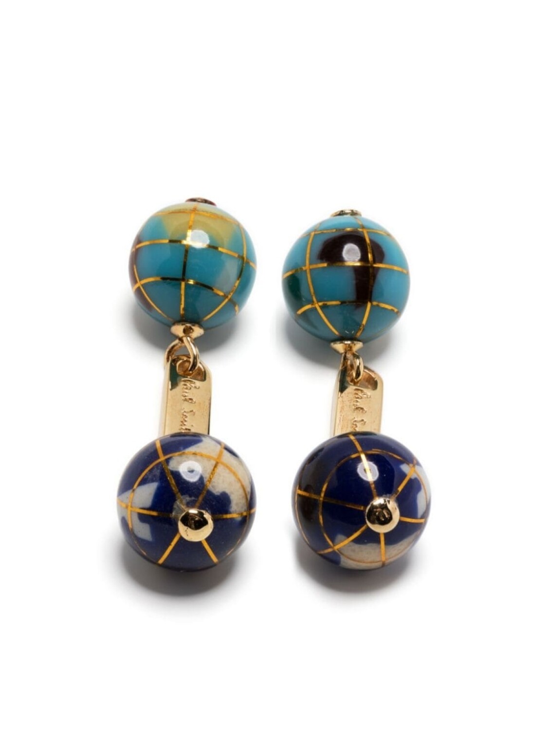 

Запонки Globe Paul Smith, синий