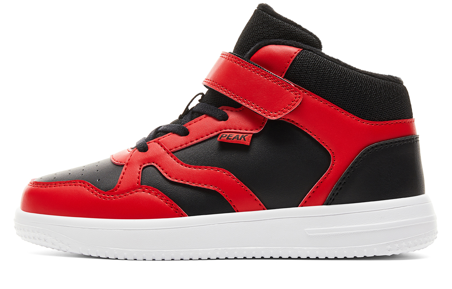 

PEAK Противоскользящие утепленные кроссовки для скейтбординга balance kids' black red kids'