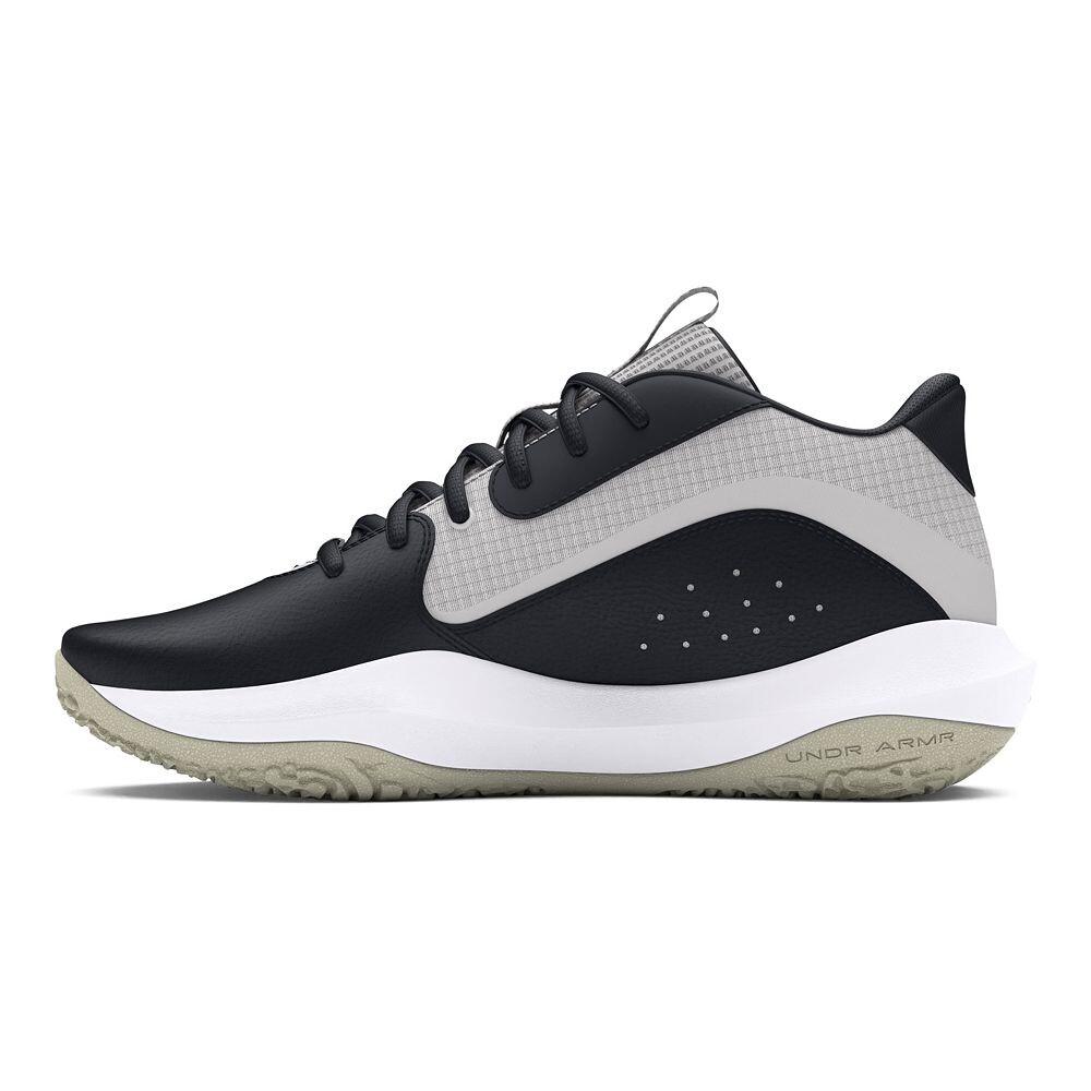 Мужские баскетбольные кроссовки Under Armour Lockdown 7, цвет Black Red — фото 2
