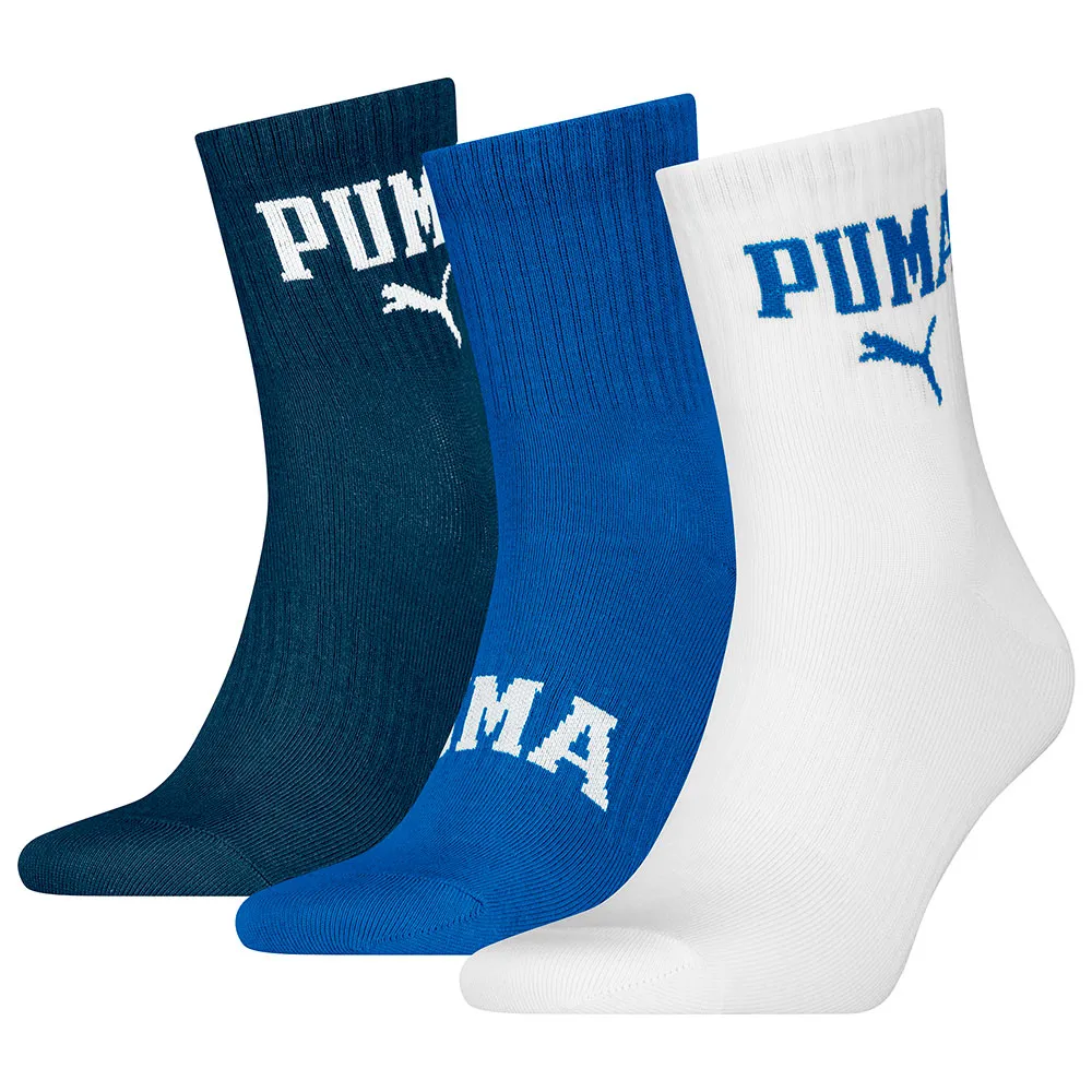 

Носки 3 шт Puma Logo Crew short, белый