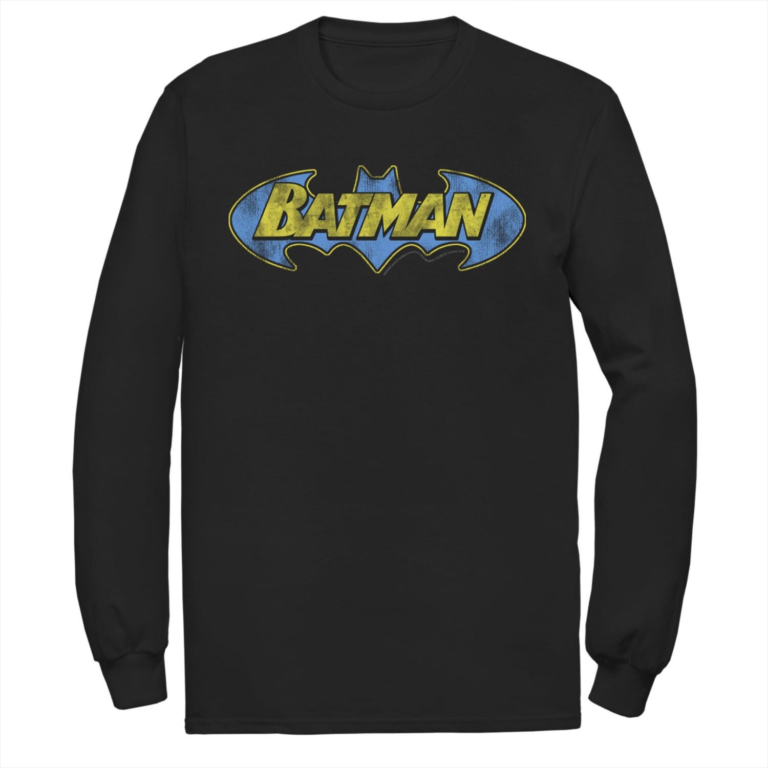 

Мужская футболка с ярким текстовым логотипом DC Comics Batman