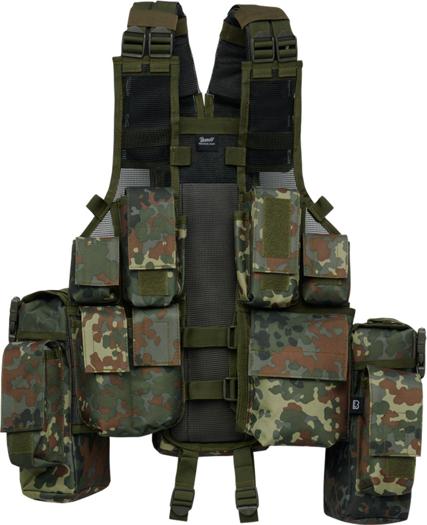 

Жилет Brandit Tactical Vest, камуфляж, Хаки, Жилет Brandit Tactical Vest, камуфляж