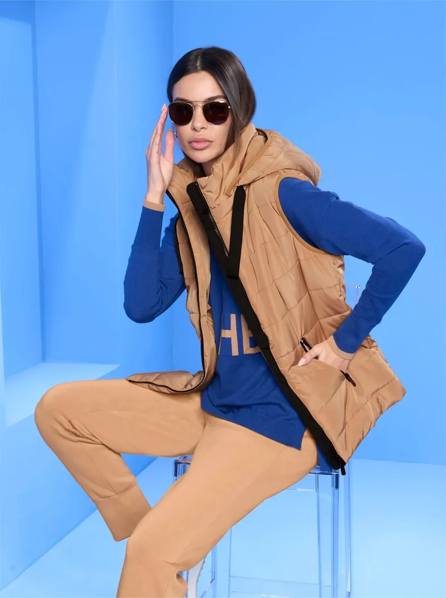 

Стеганый жилет Heine, цвет Camel
