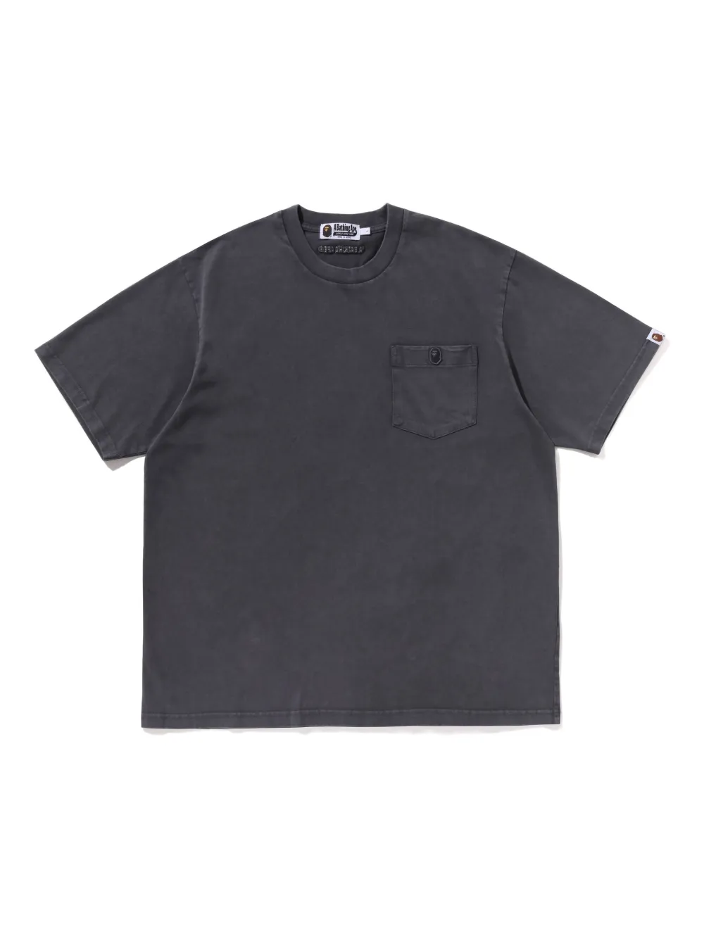 

Футболка с карманом A BATHING APE, серый