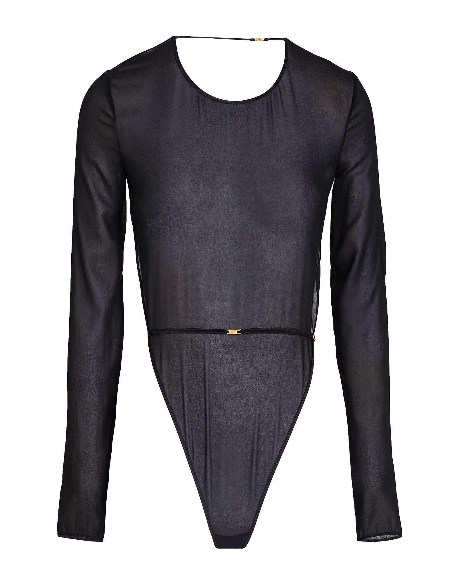 

Боди Saint Laurent, черный