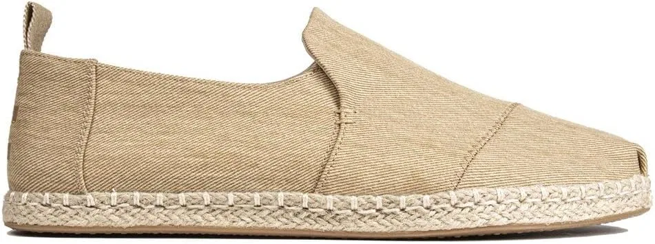 Мужские тапочки TOMS Deconstructed Alpargata Rope, Desert Tan Eco Dyed — фото 2