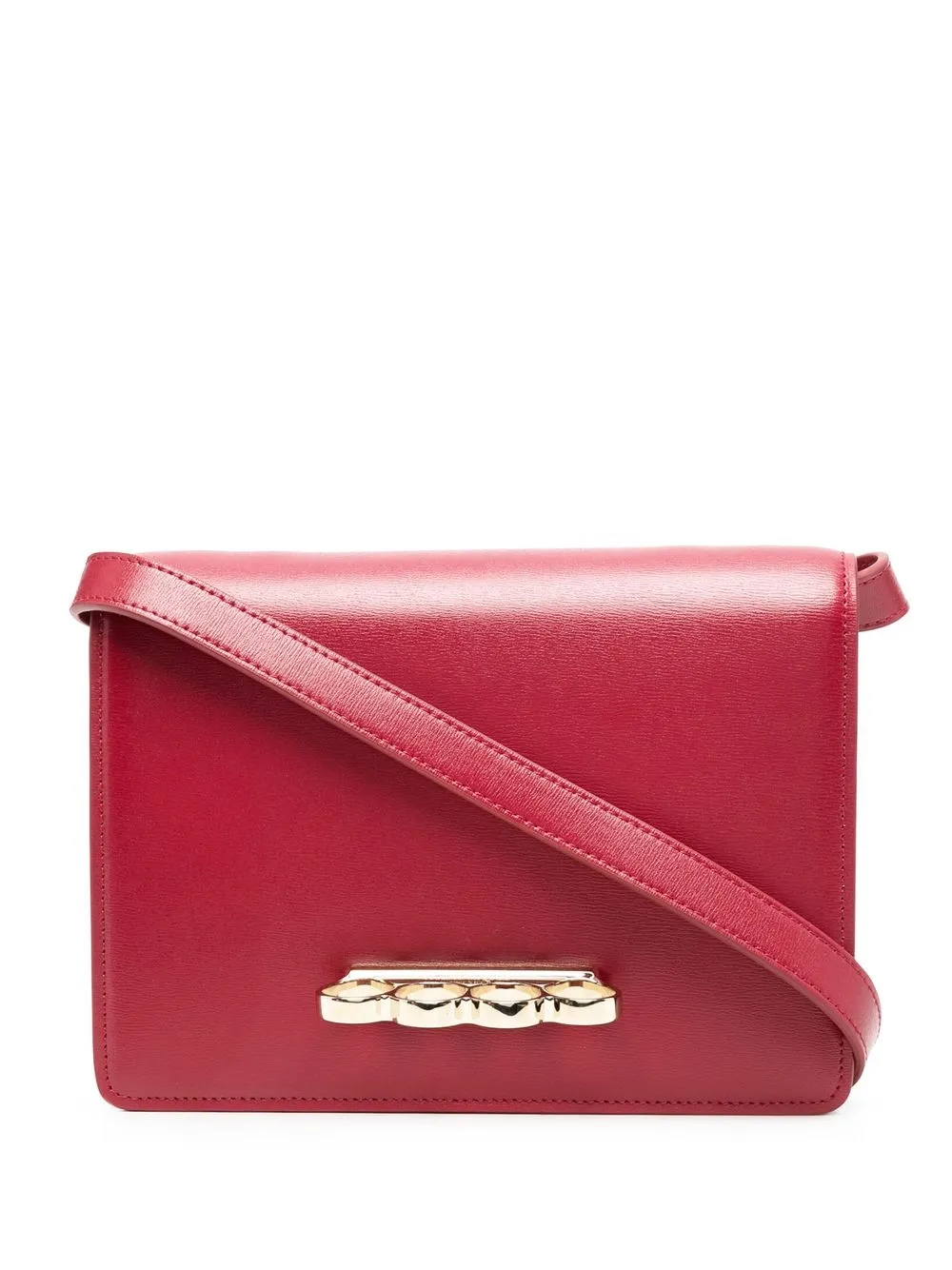 

Сумка на плечо Four Ring Alexander McQueen, красный