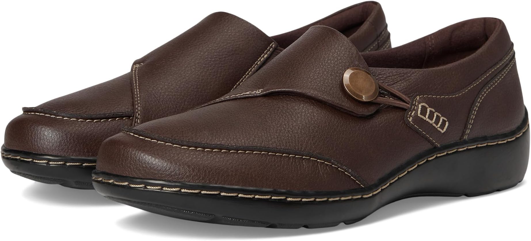 Лоферы Clarks Women's Cora Teresa, Redwood Leather