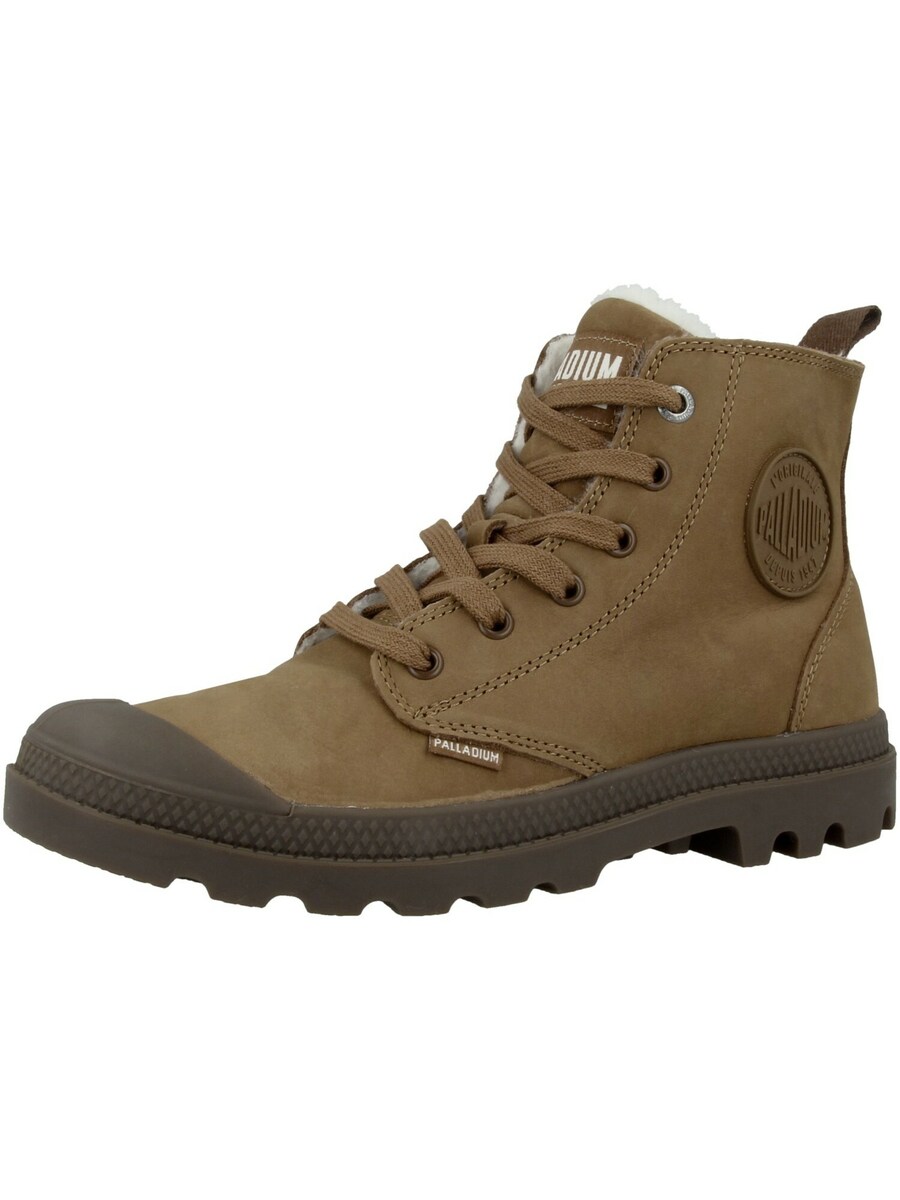 Ботильоны на шнуровке Palladium Lace-Up Ankle Boots Pampa, коричневый