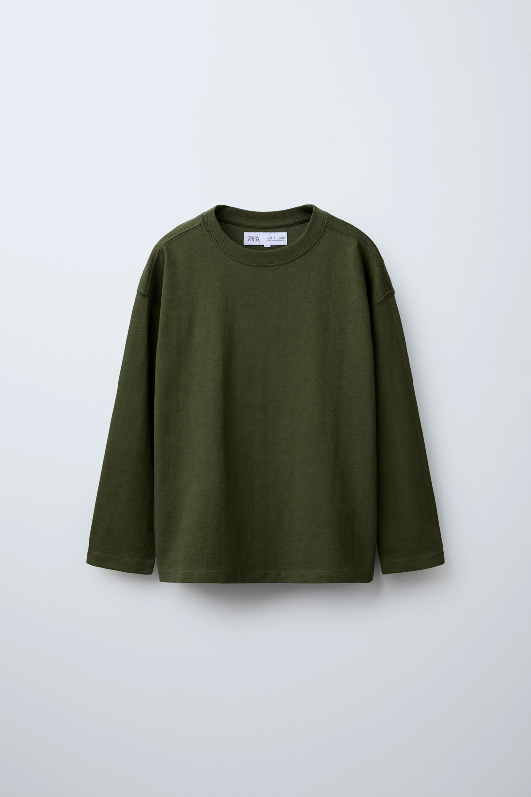 

Базовая футболка ZARA, зеленый