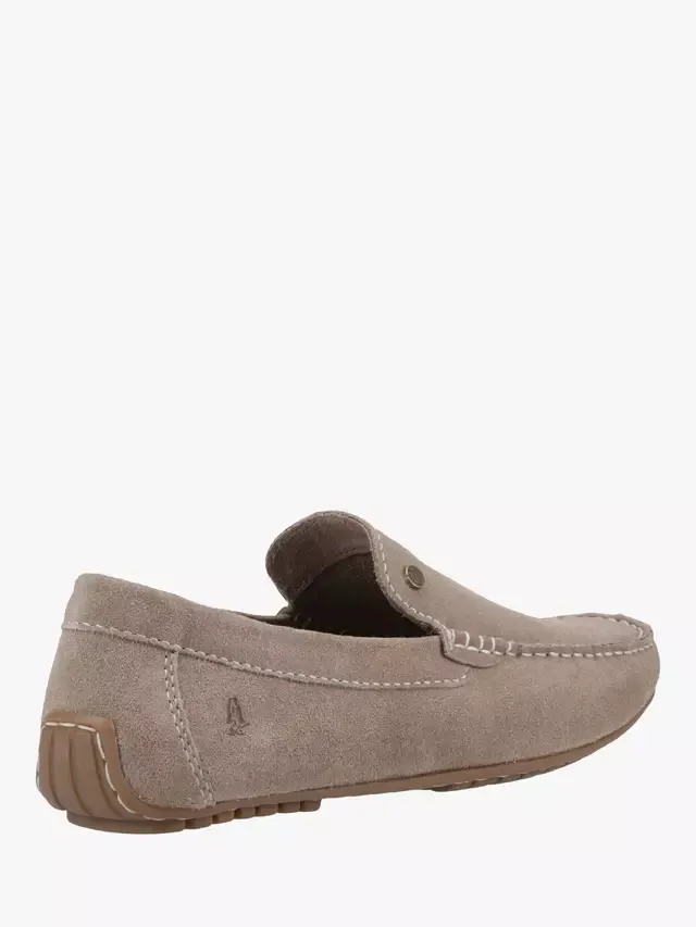 Замшевые лоферы Ralph без шнурков, коричневые Hush Puppies, Taupe — фото 3