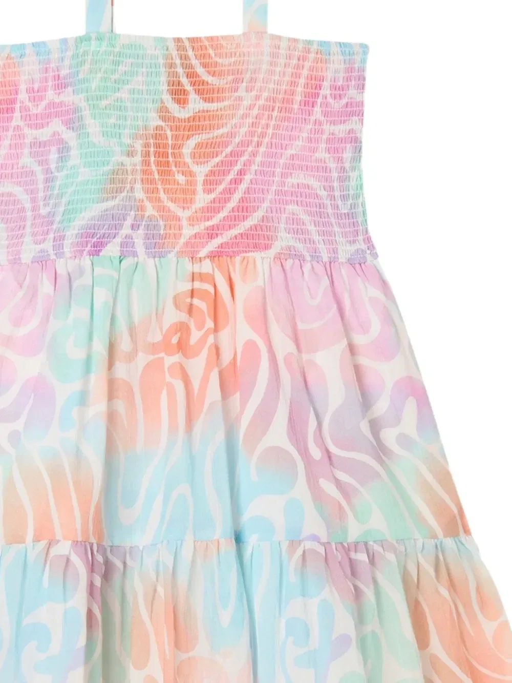 Платье с принтом Stella McCartney Kids, белый — фото 2