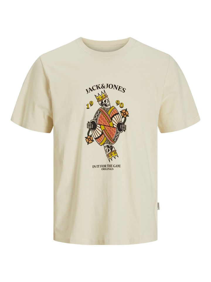 

Футболка Jack & Jones, античный белый