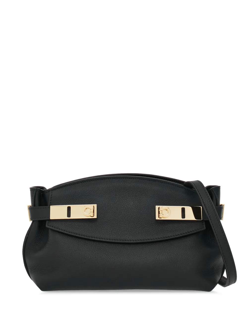 

Маленькая сумка через плечо Hug Ferragamo, черный