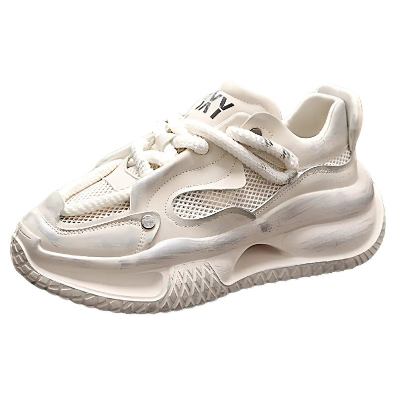 

ZUOSAISI Мужские бежевые кроссовки на массивной подошве, цвет Beige