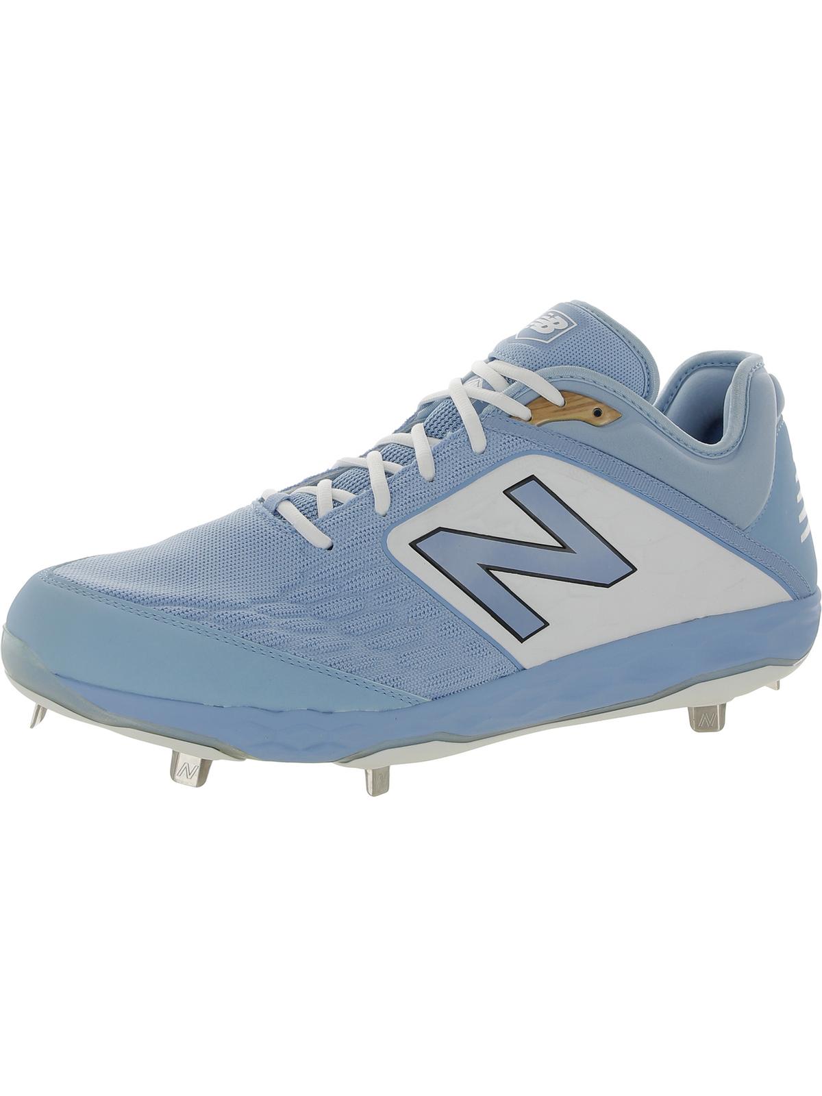

3000v4 Мужские бутсы из искусственной кожи и металла New Balance, синий/белый