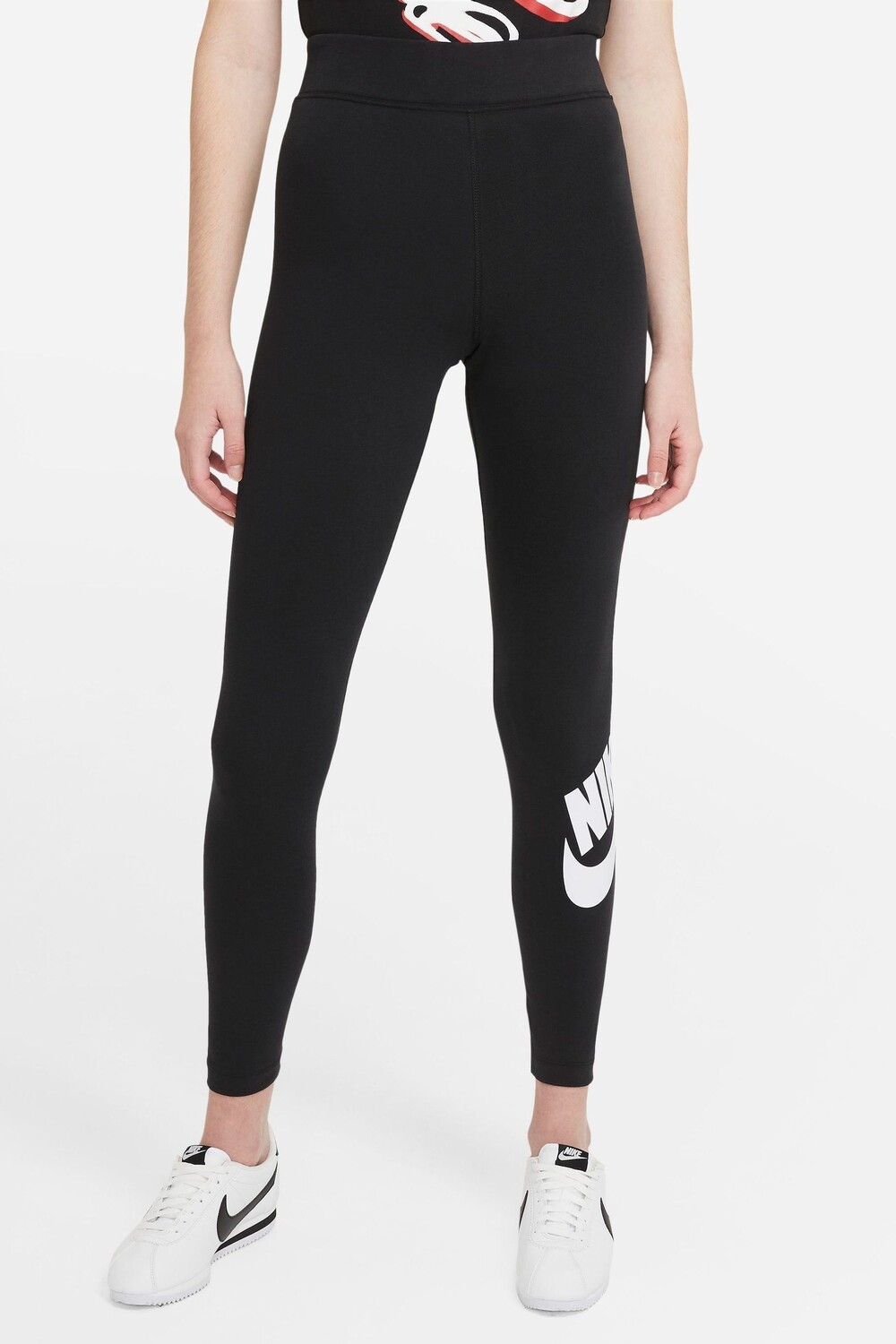 

Леггинсы Essential с завышенной талией Nike, черный