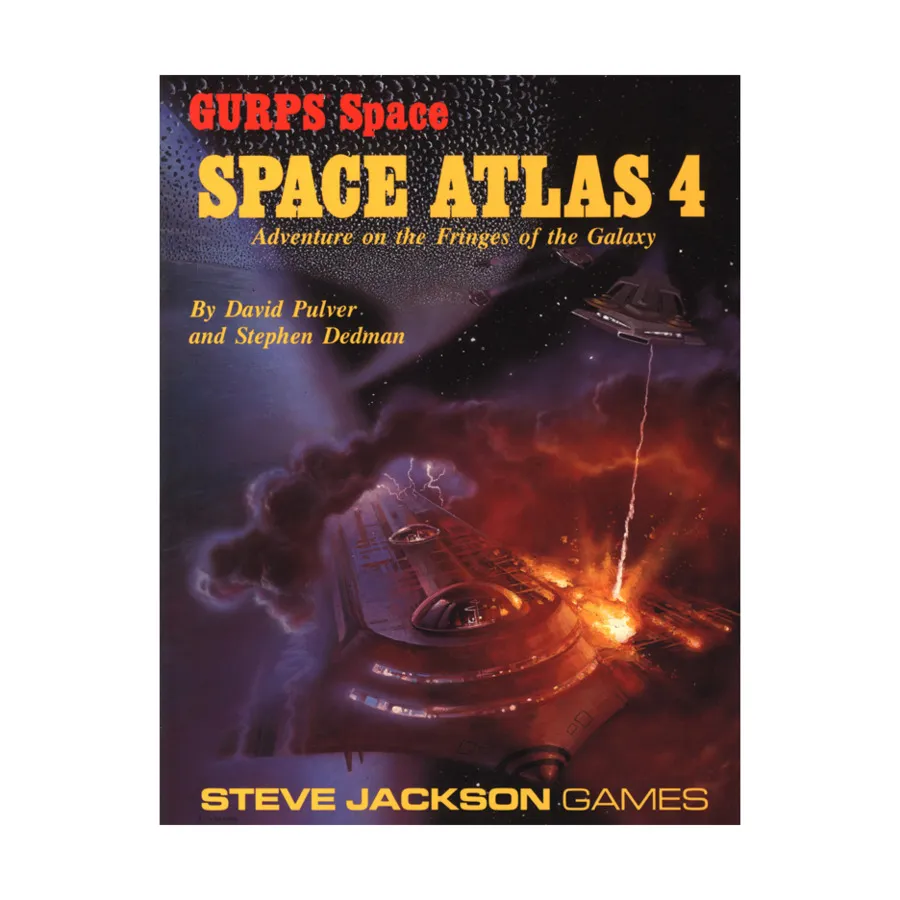 

Space Atlas #4 - Phoenix and Saga Sectors, GURPS (1st-3rd Edition) - Space, мягкая обложка