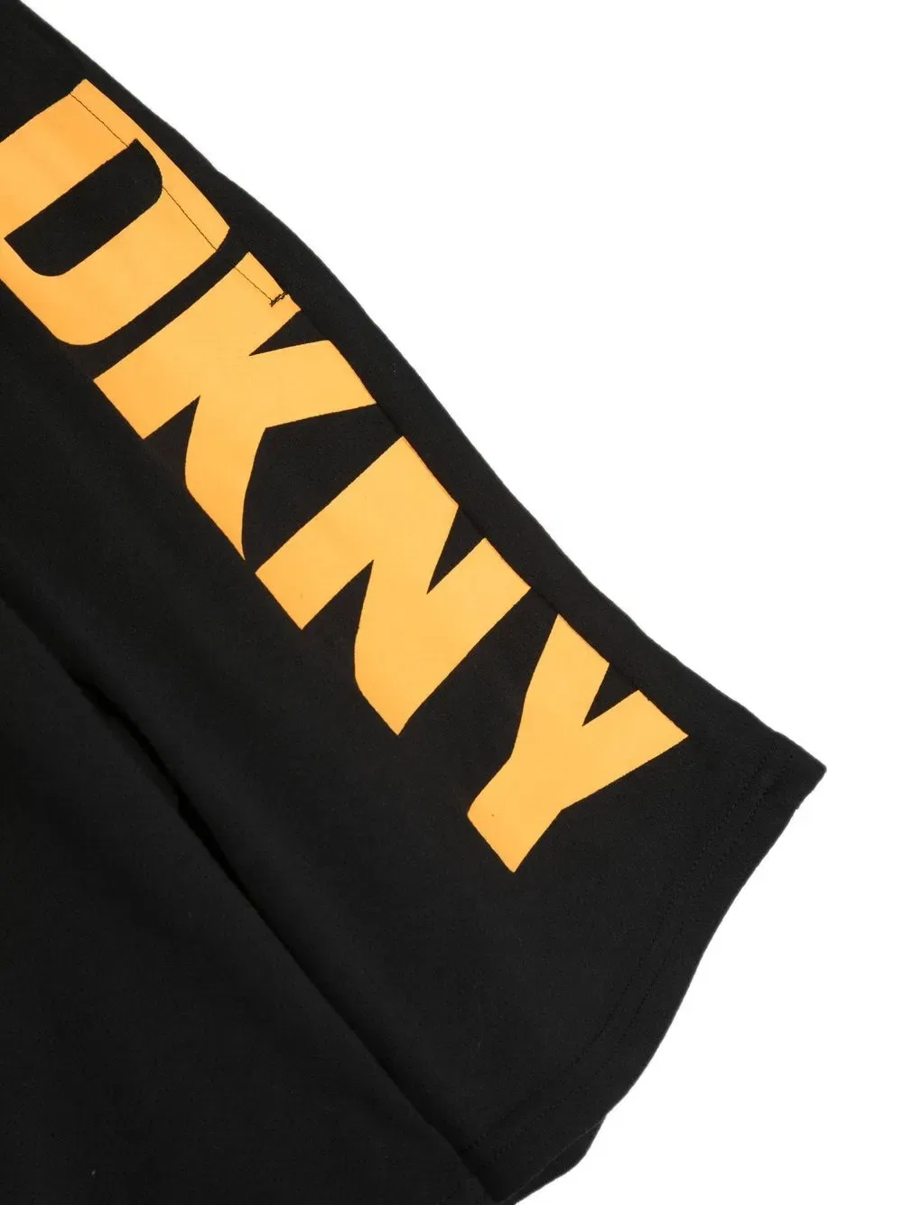 Спортивные шорты с логотипом Dkny Kids, черный — фото 3