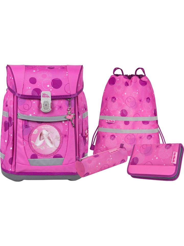 

McNeill Набор школьных сумок TENERO из 5 предметов, PINKY, розовый