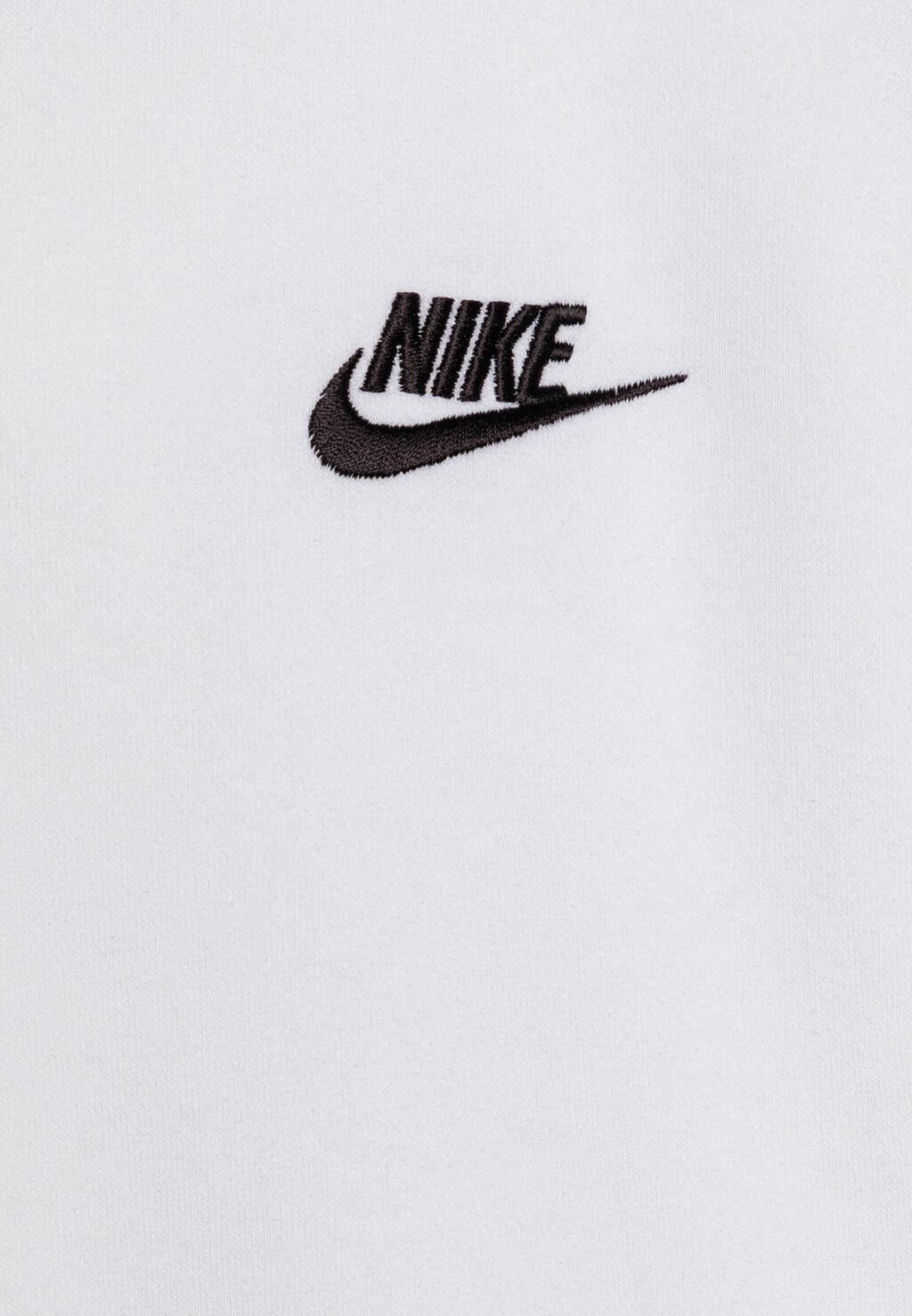 Толстовка CLUB UNISEX Nike Sportswear, цвет white/black — фото 4