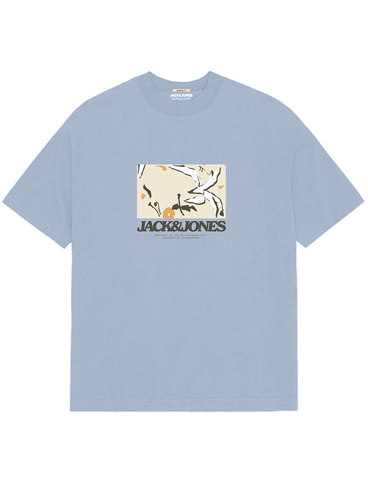

Футболка JACK & JONES Junior, светло-синий