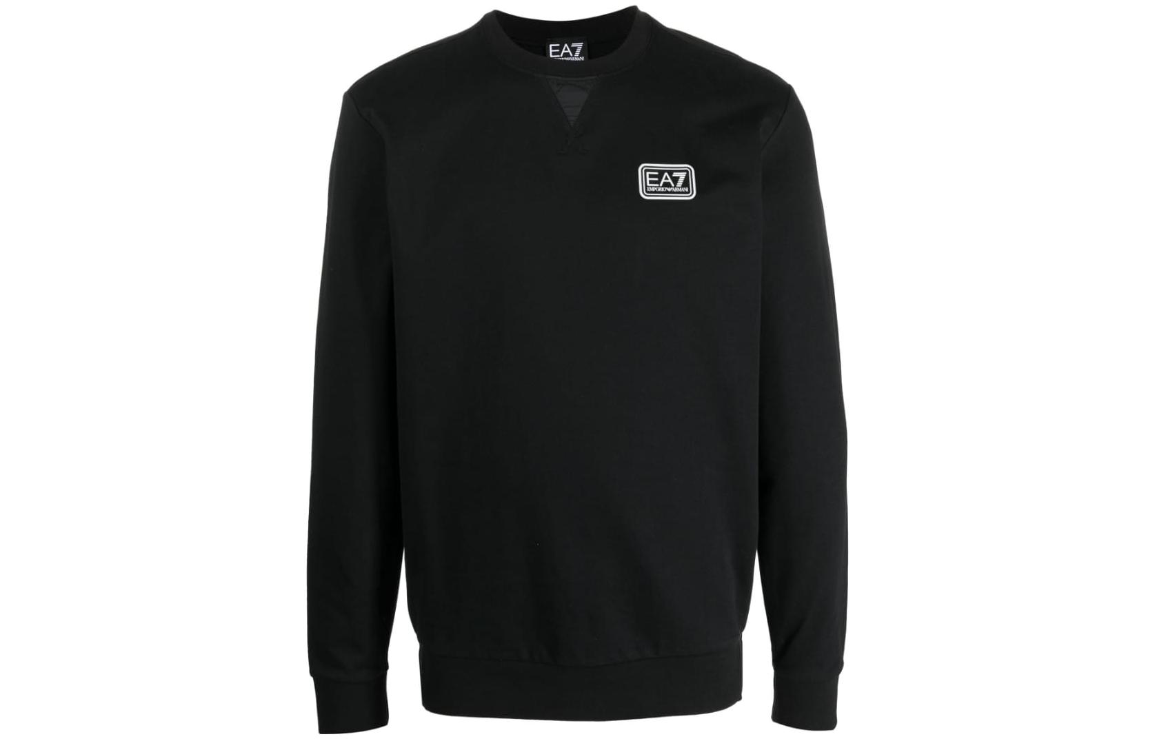 

EMPORIO ARMANI Толстовка EA7 SS23 мужская черная