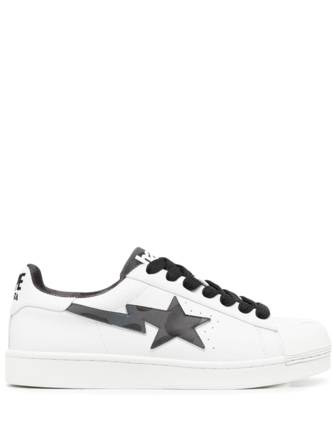 

A Bathing Ape кеды Skull STA с логотипом, белый