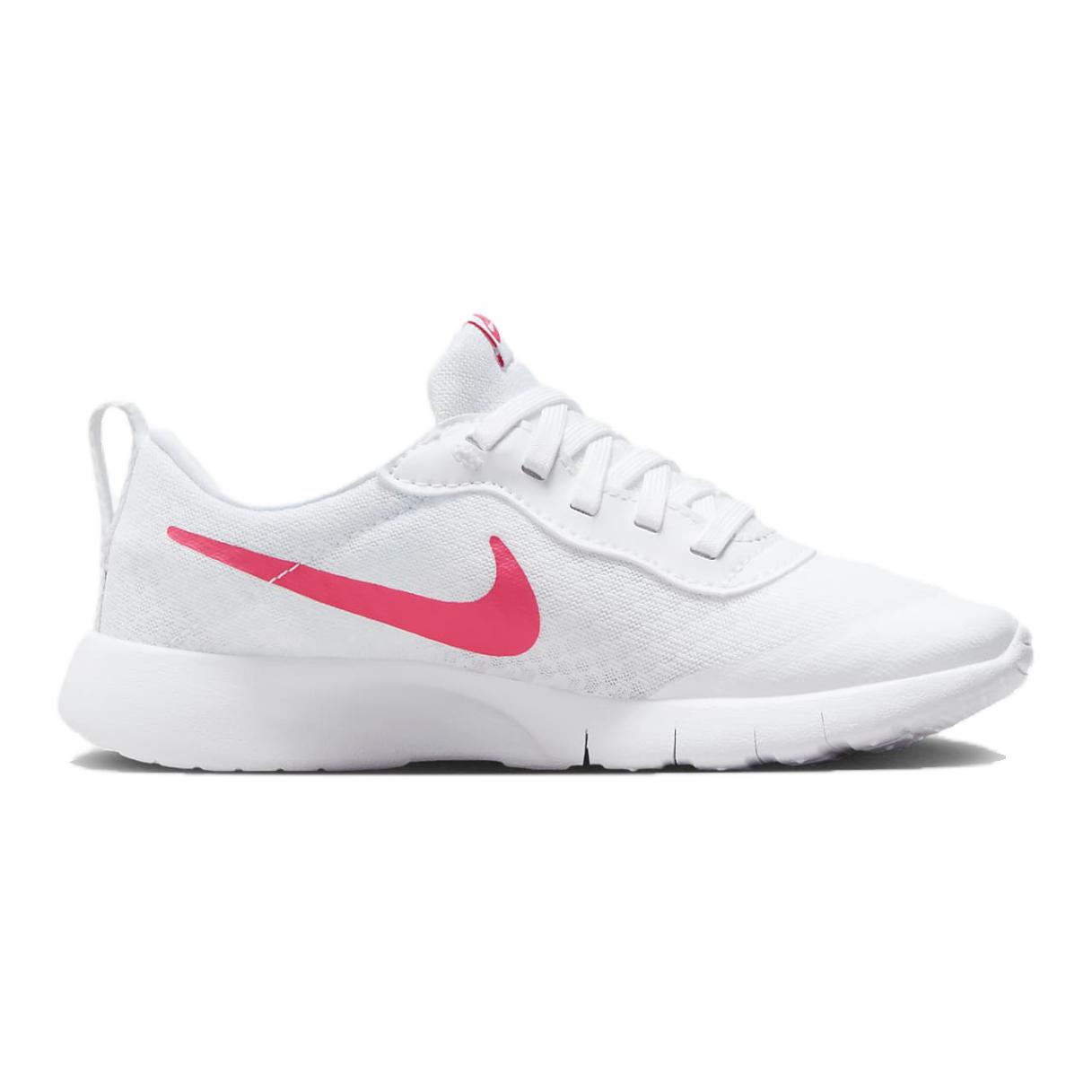 Nike Tanjun EasyOn Дышащие и износостойкие низкие повседневные кроссовки для детей Белый Красный — фото 2